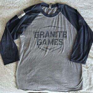 Born Primitive Baseball style tee 3/4 length